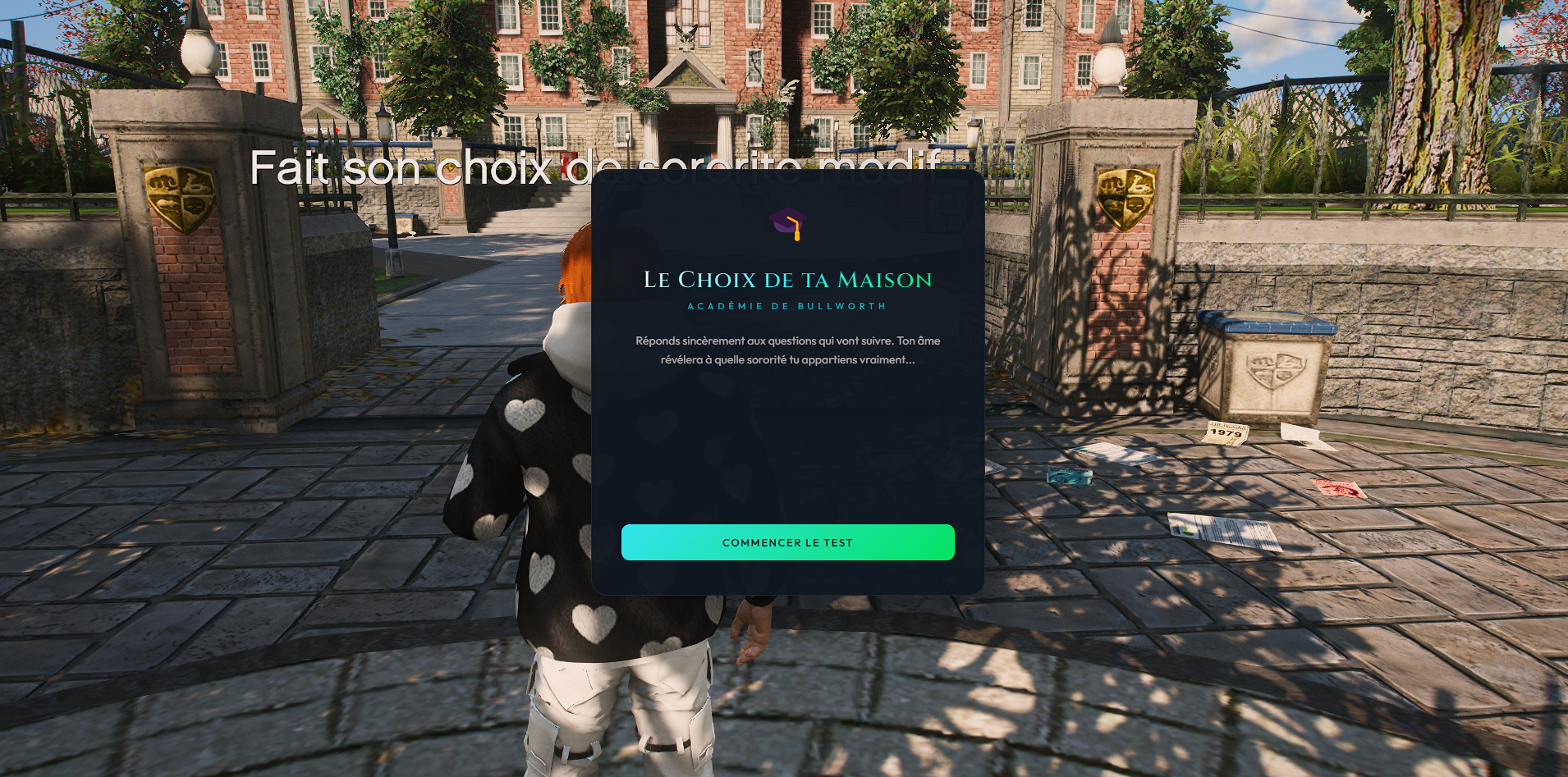 Script Choix de Maison